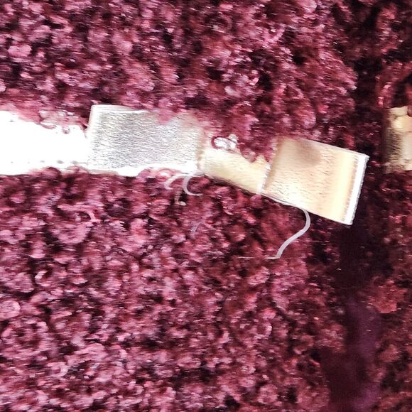 Little Lass Baby Girl teddy soft Vest deep eed pink band ribbon  24 Months - Picture 2 of 6